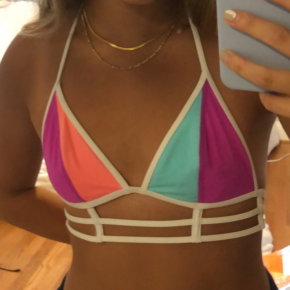 PINK bikini top